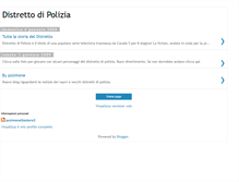 Tablet Screenshot of distrettodipoliziabypcsimone.blogspot.com