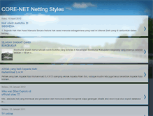 Tablet Screenshot of core-net-styles.blogspot.com