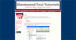 Desktop Screenshot of illuminatedtext.blogspot.com