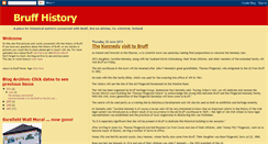 Desktop Screenshot of bruffhistory.blogspot.com