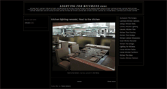 Desktop Screenshot of lightingforkitchens.blogspot.com
