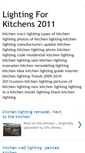 Mobile Screenshot of lightingforkitchens.blogspot.com