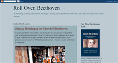 Desktop Screenshot of journeyswithbeethoven.blogspot.com