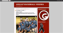 Desktop Screenshot of deportivogoliat.blogspot.com