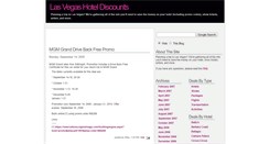 Desktop Screenshot of lasvegashoteldiscounts.blogspot.com