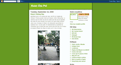 Desktop Screenshot of huanchupei.blogspot.com