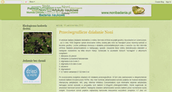 Desktop Screenshot of nonibadania.blogspot.com