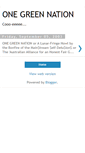 Mobile Screenshot of onegreennation.blogspot.com