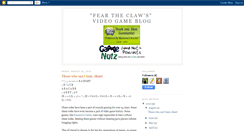 Desktop Screenshot of feartheclawvg.blogspot.com