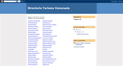 Desktop Screenshot of directorioturismovenezuela.blogspot.com