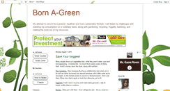 Desktop Screenshot of bornagreen.blogspot.com