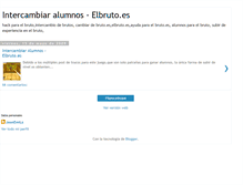 Tablet Screenshot of cambio-alumnos-elbruto.blogspot.com