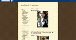 Desktop Screenshot of filipinagossipgirl-anythingeverything.blogspot.com