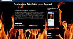 Desktop Screenshot of destinationtribulation.blogspot.com