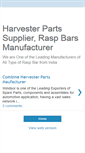 Mobile Screenshot of harvester-parts.blogspot.com