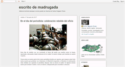 Desktop Screenshot of escritodemadrugada.blogspot.com