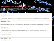 Tablet Screenshot of nixscripts.blogspot.com