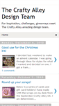 Mobile Screenshot of craftyalleydesignteam.blogspot.com