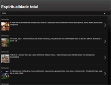 Tablet Screenshot of espiritualidadebasica.blogspot.com