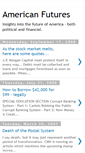 Mobile Screenshot of americanfutures.blogspot.com