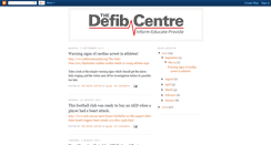 Desktop Screenshot of defibcentrenews.blogspot.com