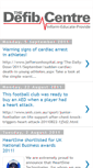 Mobile Screenshot of defibcentrenews.blogspot.com