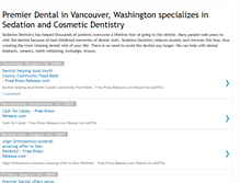 Tablet Screenshot of premierdentalnw.blogspot.com