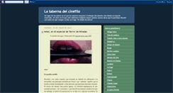Desktop Screenshot of entraenlatabernadelcinefilo.blogspot.com