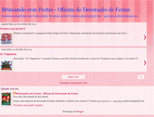 Tablet Screenshot of brincandofestas.blogspot.com