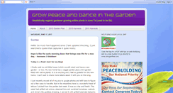 Desktop Screenshot of grow-peace.blogspot.com