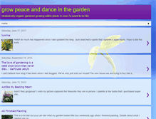 Tablet Screenshot of grow-peace.blogspot.com