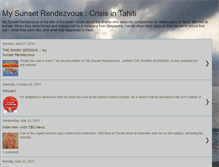 Tablet Screenshot of mysunsetrendezvous.blogspot.com