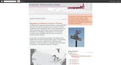 Desktop Screenshot of economicsofcities.blogspot.com