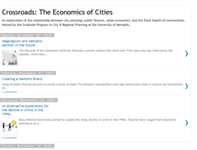 Tablet Screenshot of economicsofcities.blogspot.com
