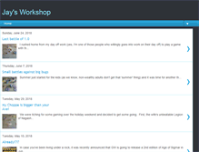 Tablet Screenshot of jaysworkshop-agemmanjw.blogspot.com