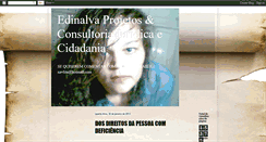 Desktop Screenshot of edinalvaprojetos.blogspot.com