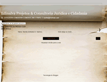 Tablet Screenshot of edinalvaprojetos.blogspot.com