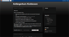 Desktop Screenshot of kickboxen-op.blogspot.com