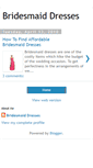 Mobile Screenshot of bridesmaiddresses1.blogspot.com