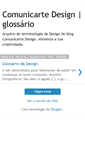 Mobile Screenshot of comunicartedesign-glossario.blogspot.com
