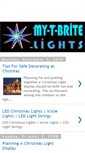 Mobile Screenshot of mytbritelights.blogspot.com