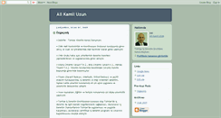 Desktop Screenshot of alikamiluzun.blogspot.com