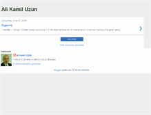 Tablet Screenshot of alikamiluzun.blogspot.com