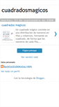 Mobile Screenshot of cuadradosmagicoss.blogspot.com