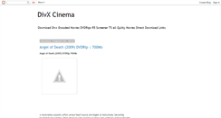 Desktop Screenshot of divxcinema.blogspot.com