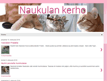 Tablet Screenshot of naukulanperhe.blogspot.com