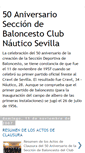 Mobile Screenshot of nauticosevillabaloncesto.blogspot.com