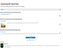Tablet Screenshot of myaround-journey.blogspot.com
