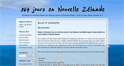 Desktop Screenshot of 364jours-nouvellezelande.blogspot.com