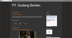 Desktop Screenshot of gudangberlian.blogspot.com